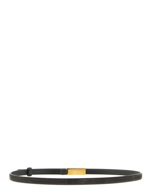 Khaite Black 'Empire' Belt