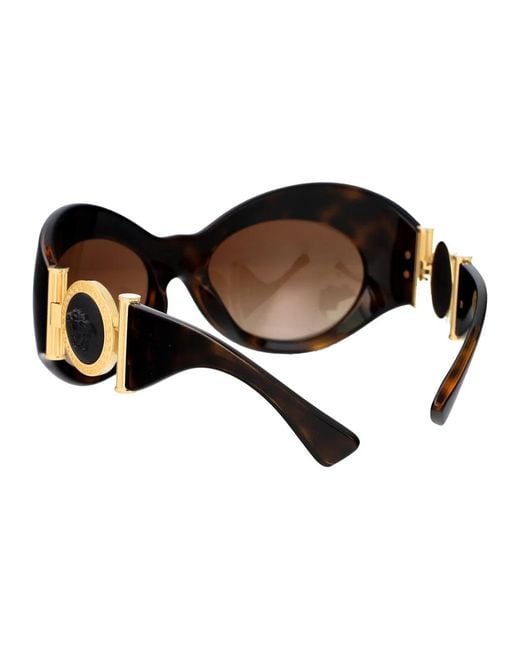 Versace Brown Injected Sunglasses