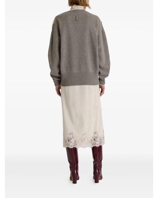 Alberta Ferretti Gray Maglia