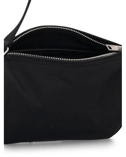 Alexander Wang Black Dome Barrel Pochette Bag