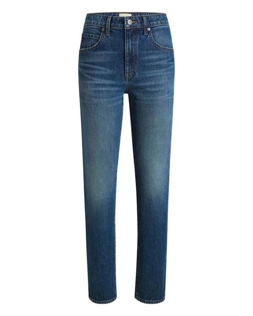 Khaite Blue Viv Slim Leg Jeans