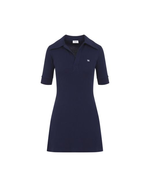 Céline Blue Polo Mini Dress