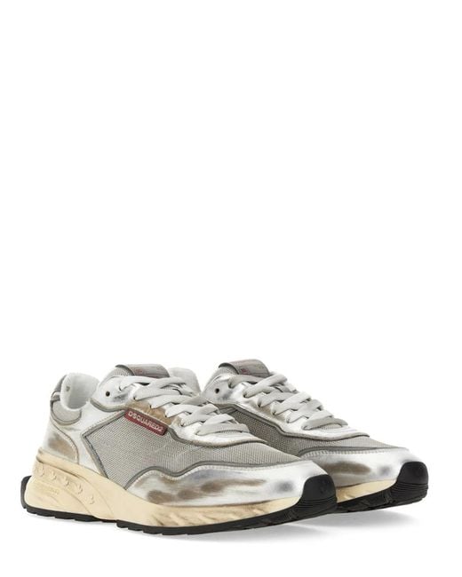 DSquared² White Sneaker Sprinter for men