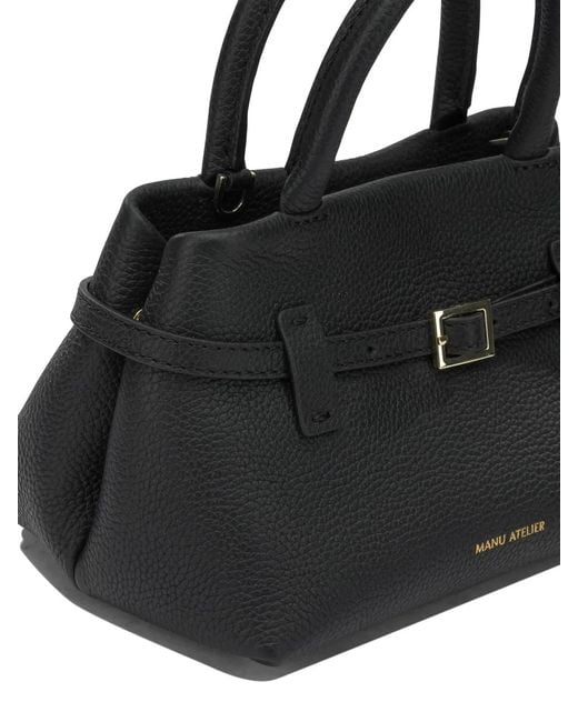 MANU Atelier Black "Le Cambon 20" Small Handbag