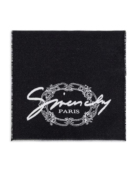 Givenchy Black Scarf for men