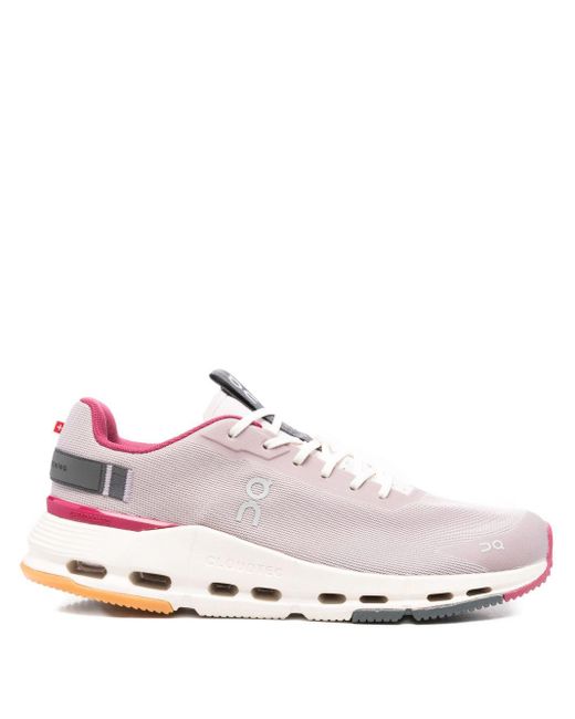 On Shoes Pink Cloudnova Form 2 Sneakers