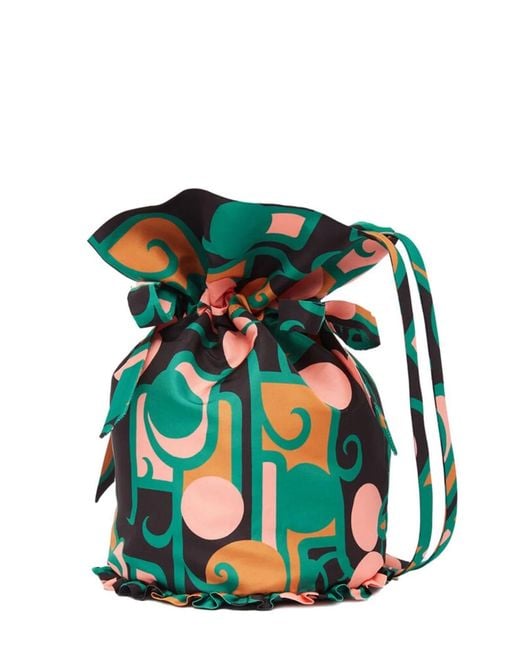 LaDoubleJ Green Ceremony Bag