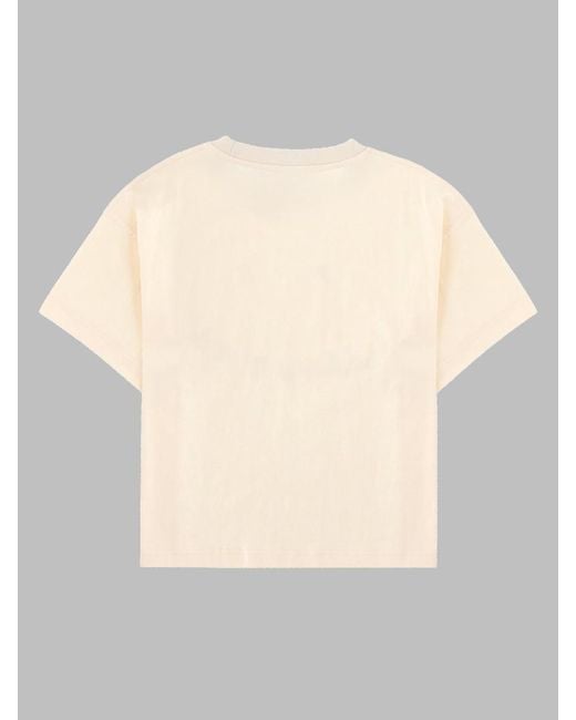Paul Smith Natural T-Shirt "Happy"
