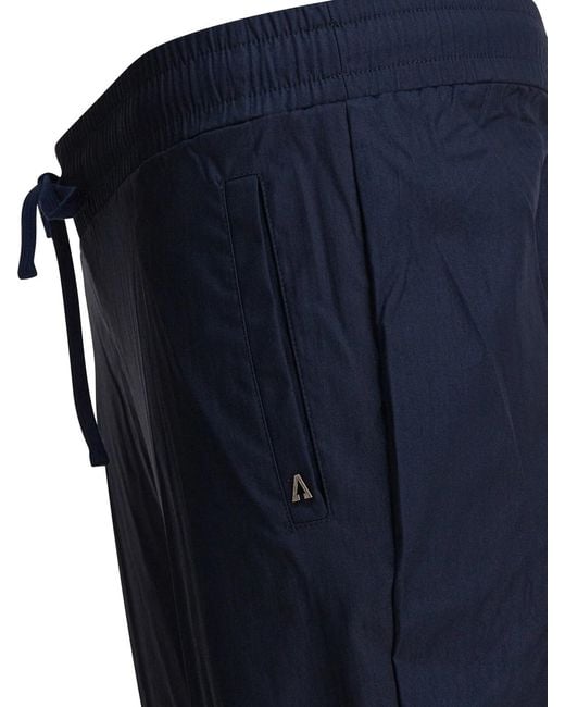 Altum Blue Elastane Trousers for men
