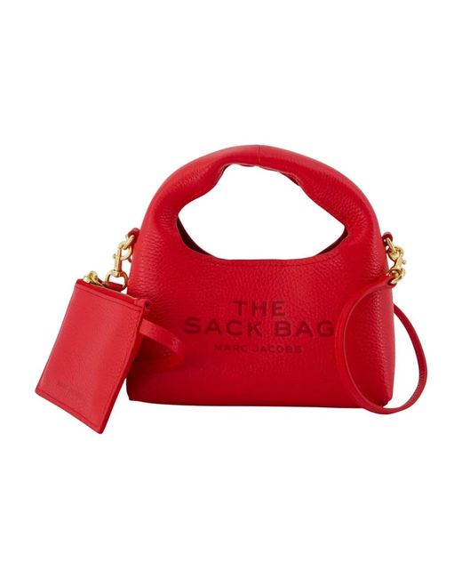 Marc Jacobs Red The Micro Sack Crossbody