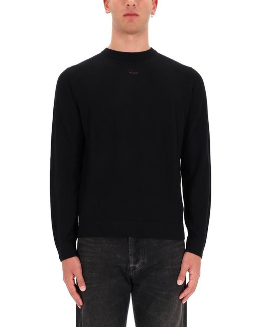 DIESEL Black K Valiam Sweater for men