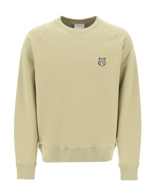 Maison Kitsuné Natural Maison Kitsuné Oversized Sweatshirt for men