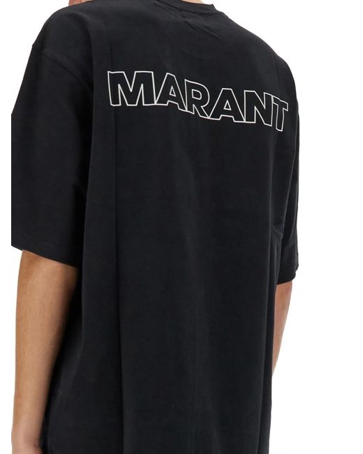 Isabel Marant Black Guizy T-Shirt for men