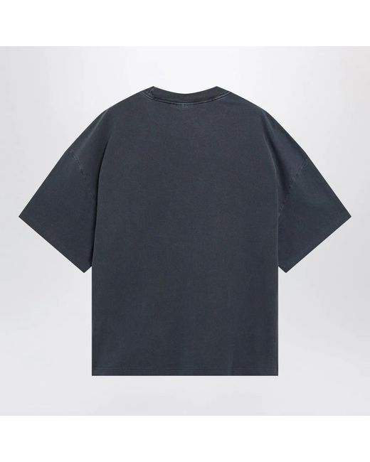 Carhartt Blue Benton Shortsleeve Cotton Jersey Tshirt for men