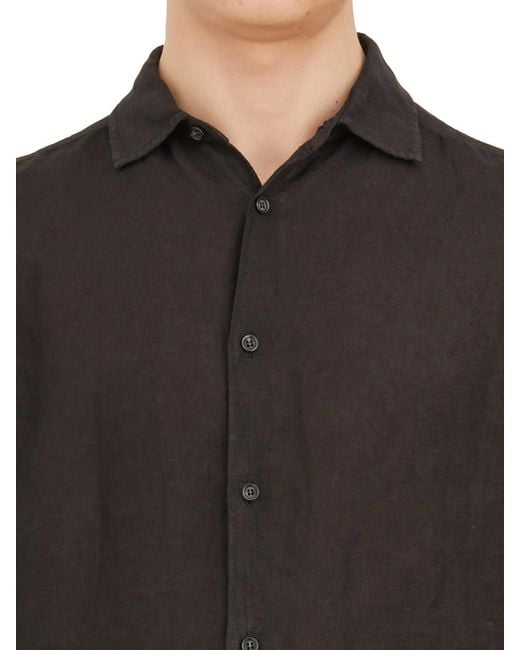 Paolo Pecora Black Camicia for men