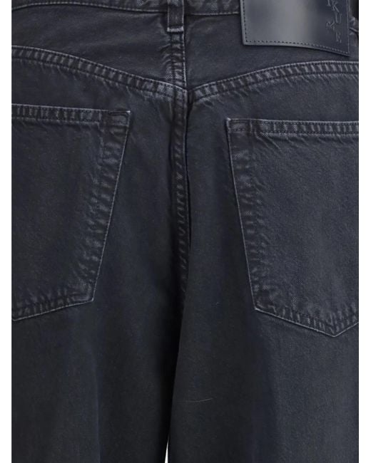 Haikure Blue Bethany Wide-Leg Denim Jeans