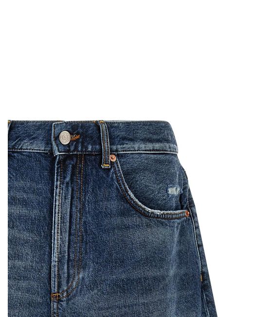 Department 5 Blue 'Singers' Bermuda Shorts for men