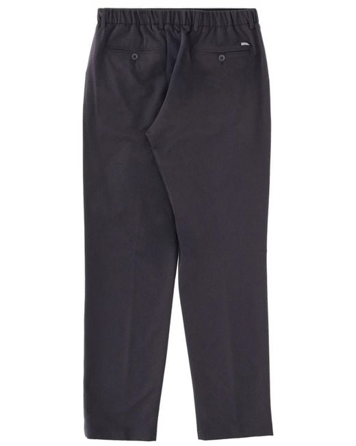 Herno Blue Tailored Pants for men