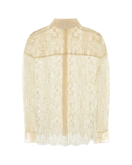 Ermanno Scervino Natural Camicia Pizzo