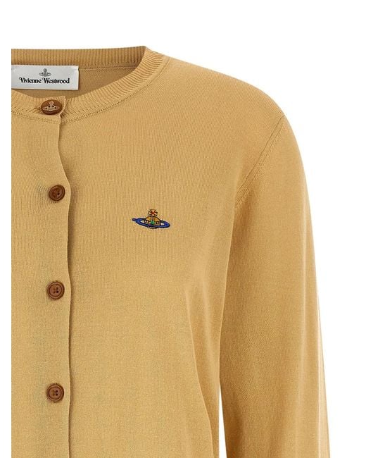 Vivienne Westwood Yellow 'Bea' Cardigan