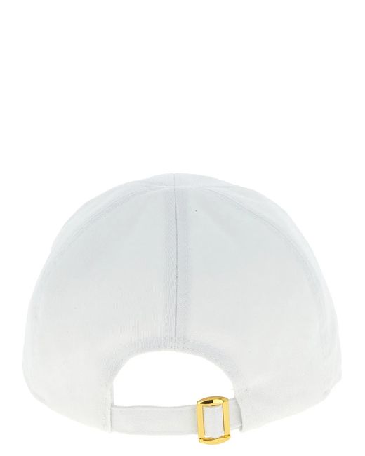 Pinko White 'Break Dance' Cap
