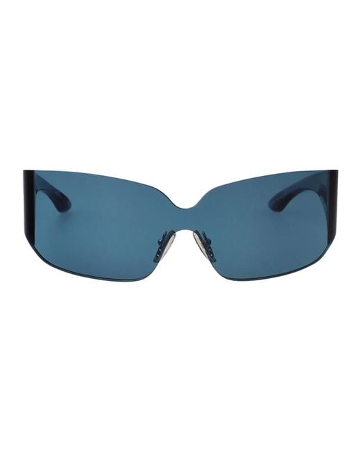 Balenciaga Blue Nylon Sunglasses