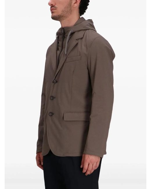 Herno Brown Blazer for men