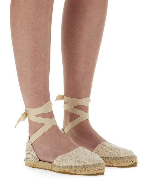 Manebí Natural Manebi Espadrilles Flat