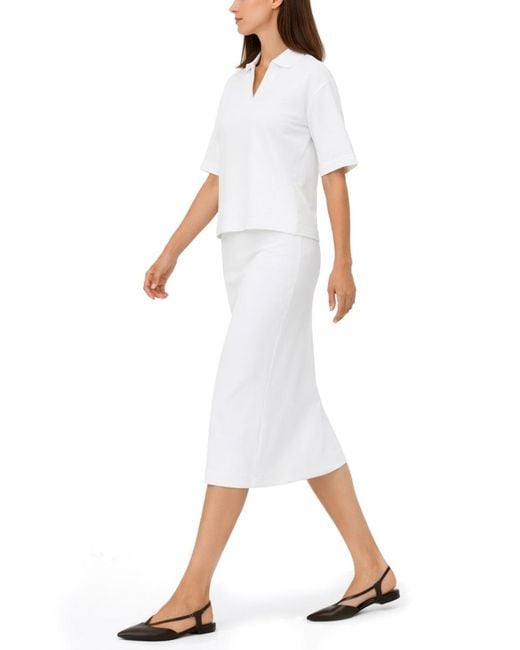 Max Mara White Viscose Tops