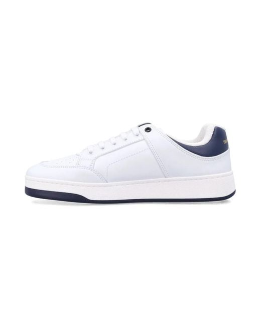 Saint Laurent White Sl61 Sneakers for men
