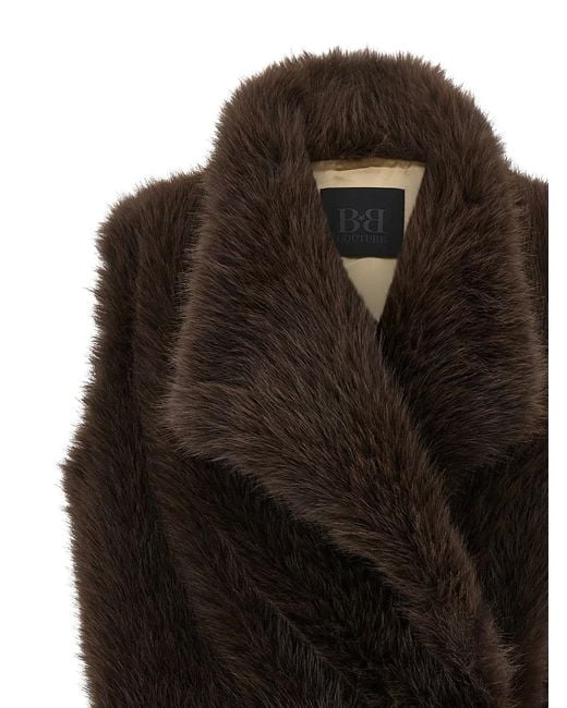 BB COUTURE Black B&B Couture 'Bear' Vest
