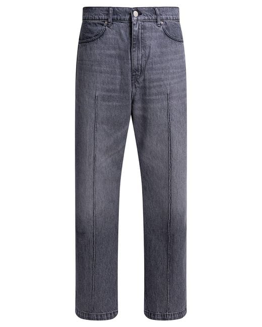 mfpen Blue Organic Cotton Jeans for men