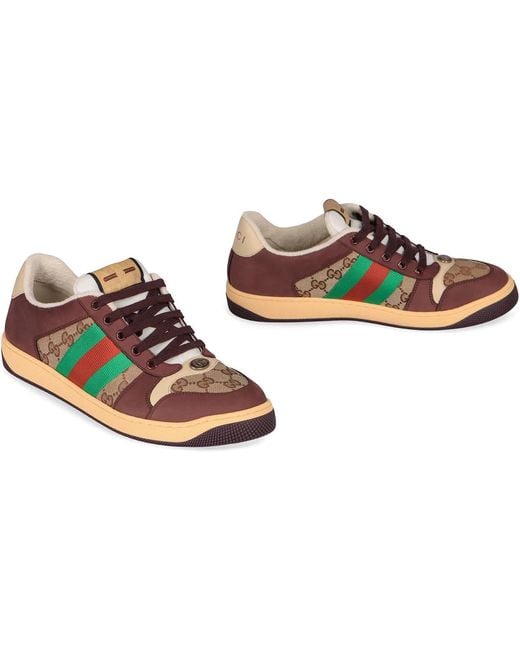 Gucci Multicolor Sneakers Low-Top Screener for men