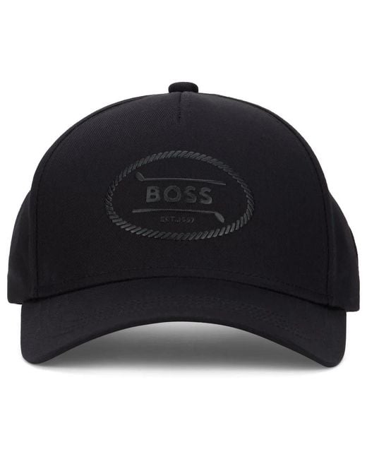 Boss Black Cap With Brim for men