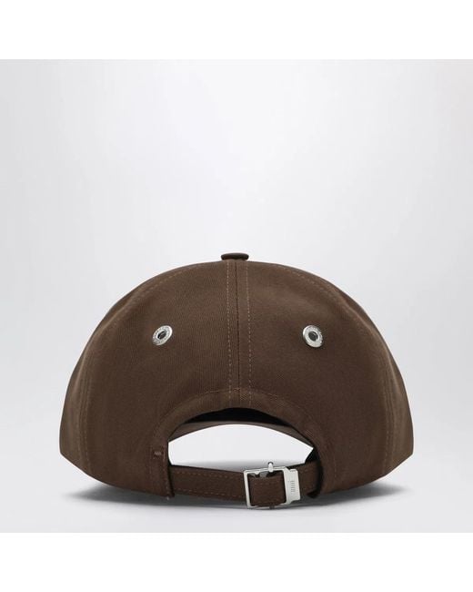 AMI Brown Ami De Coeur Baseball Cap for men