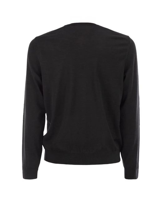 Boss Black Slim Fit Crew Neck Jumper for men