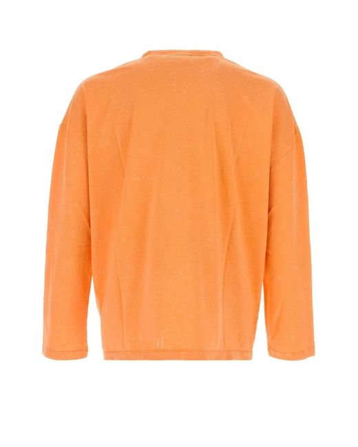Loewe Orange Cotton Paula Ibiza T-Shirt for men