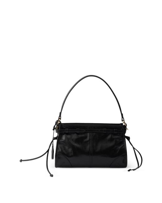 Prada Black Bonnie Small Leather Handbag