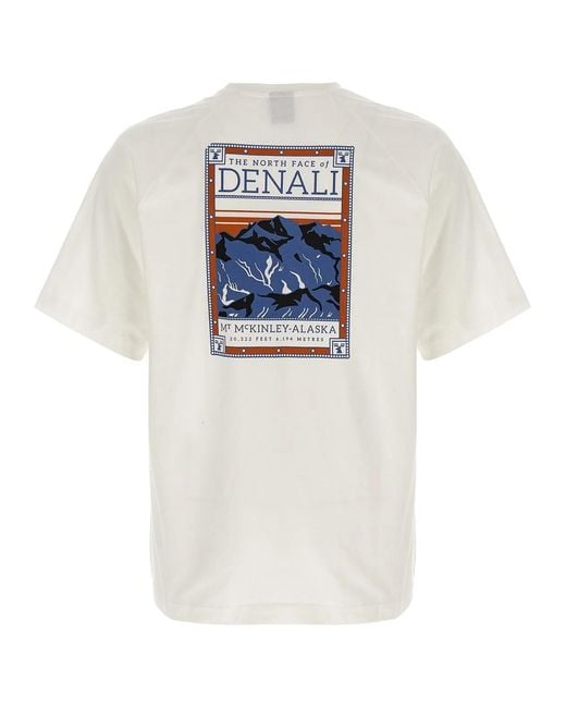 The North Face White 'North Faces' T-Shirt for men