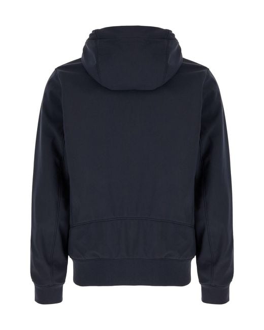 C P Company Blue C.P.Company Nylon Blouson Jacket for men
