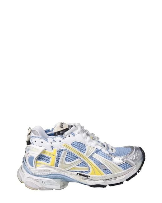 Balenciaga White Low-Top Sneakers