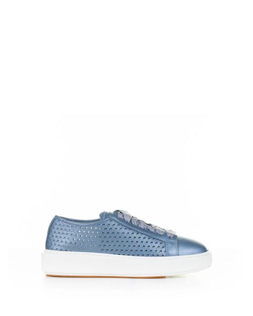 Santoni Blue Light Sneaker