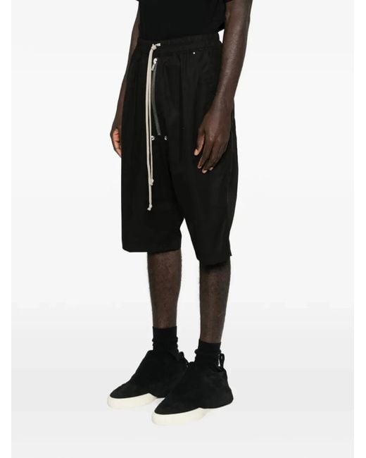 Rick Owens Black "Bela Pods" Trousers for men