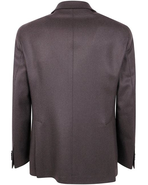 Tagliatore Brown "Montecarlo" Jacket for men