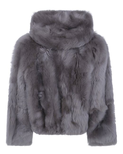 Blancha Gray Toscana Shearling Jacket