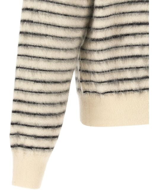 Tom Ford Gray Brushed Effect Sweater for men