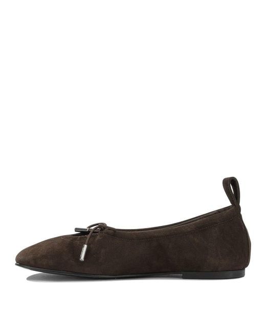 Alohas Black "Rosalind" Classic Ballet Flats