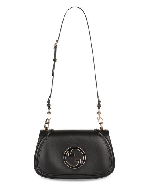 Gucci Black Medium Blondie Leather Handbag