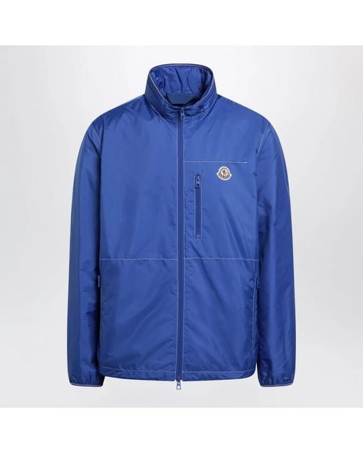 Moncler Blue Arrakis Rainwear Jacket for men