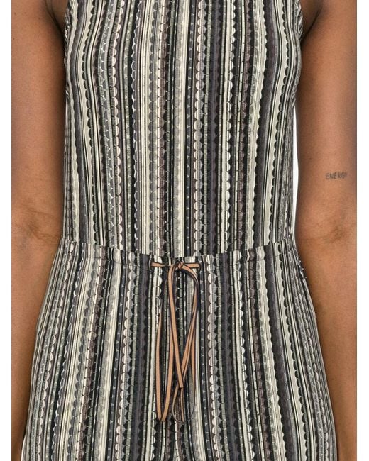 Siyu White Baez Long Jumpsuit
